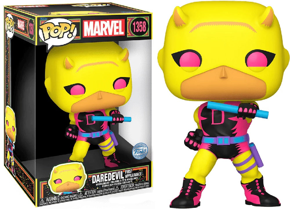 Pop Jumbo! Marvel: Daredevil (YLW/RD)(BLKLT)(Exc)