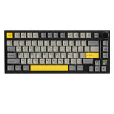 لوحة مفاتيح ميكانيكية ATTACK SHARK X820 Ultra Tri-Mode 75% Gasket - Star Black Moon Light + Shark Switch