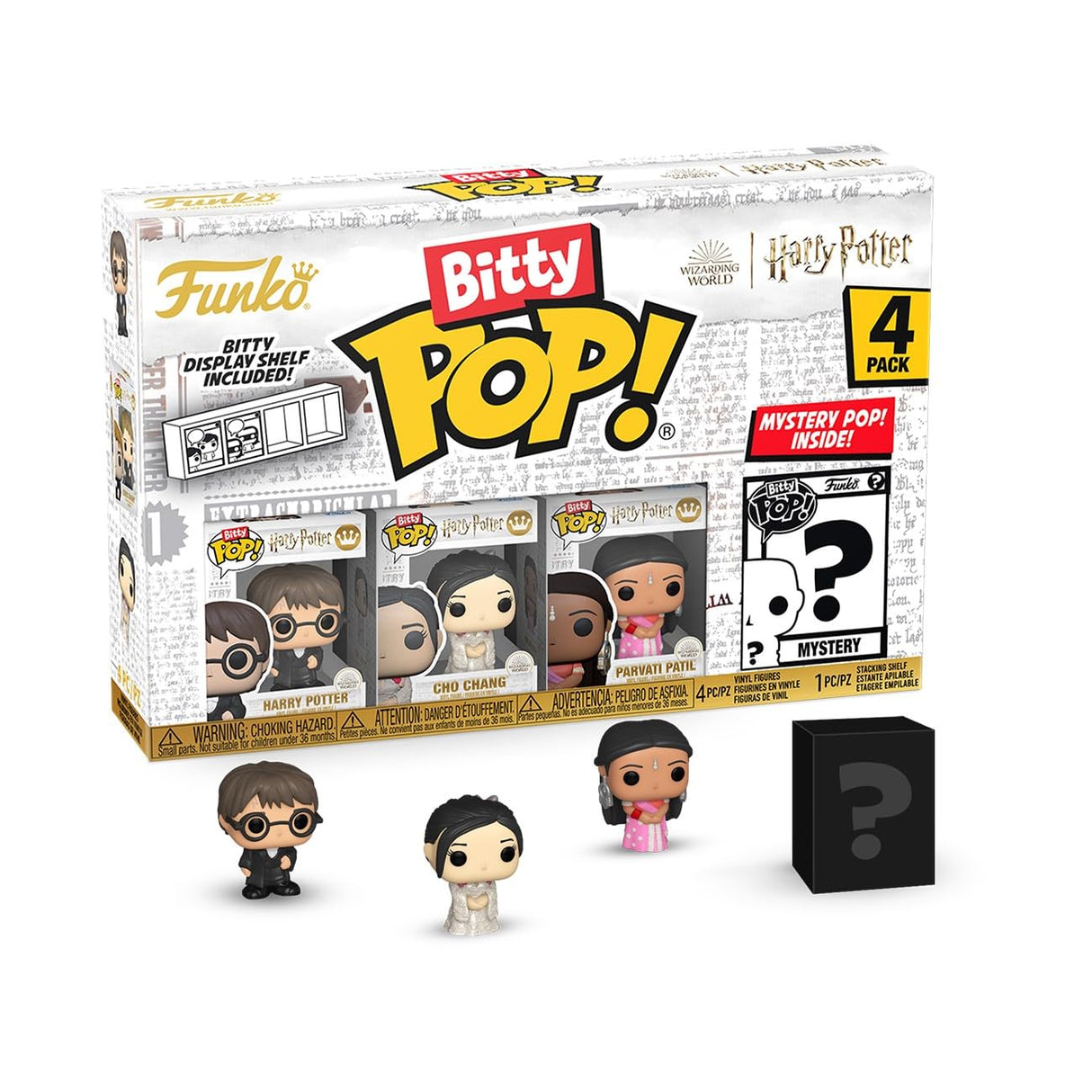 Bitty Pop! Movies: Harry Potter Goblet of Fire - Harry 4pk