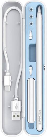 Promate High Precision Active Capacitive Wireless Stylus Kit, white