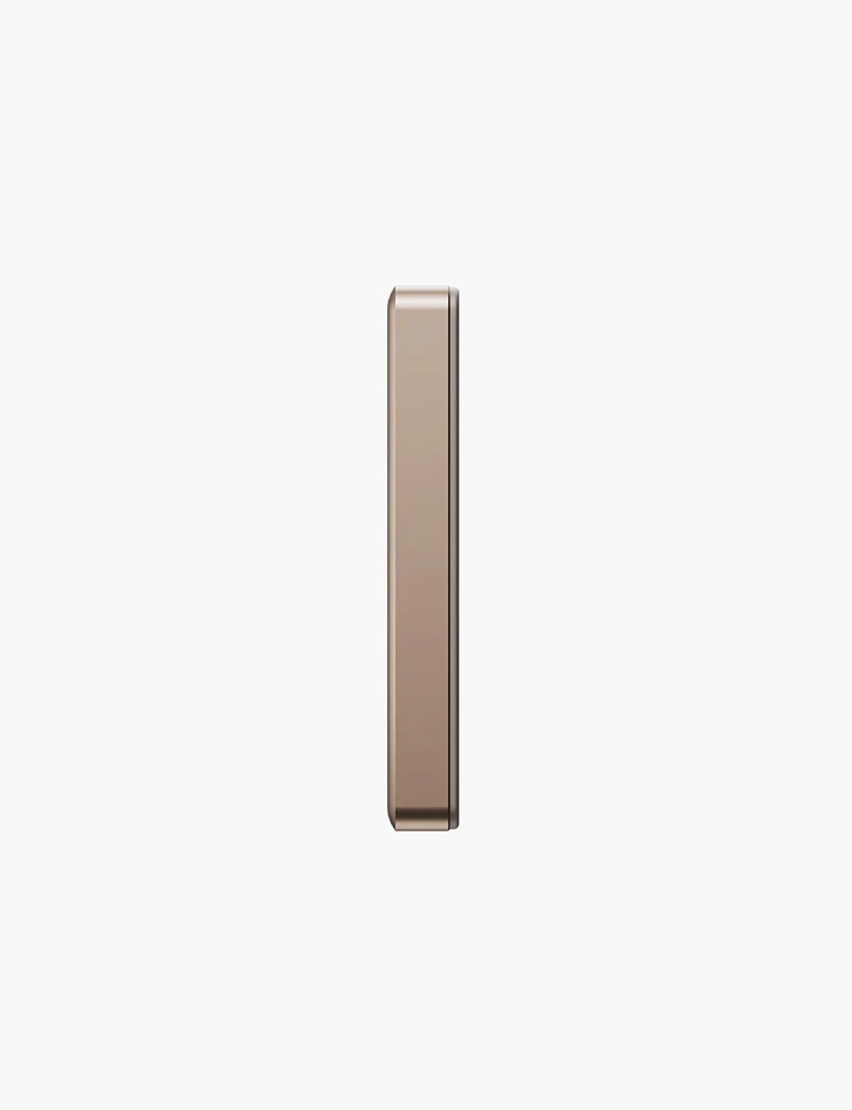 ENERGEA ALUPAC 10K,  10000MAH ULTRA LIGHT ALUMINIUM MAGSAFE COMPATIBLE POWER BANK - GOLD