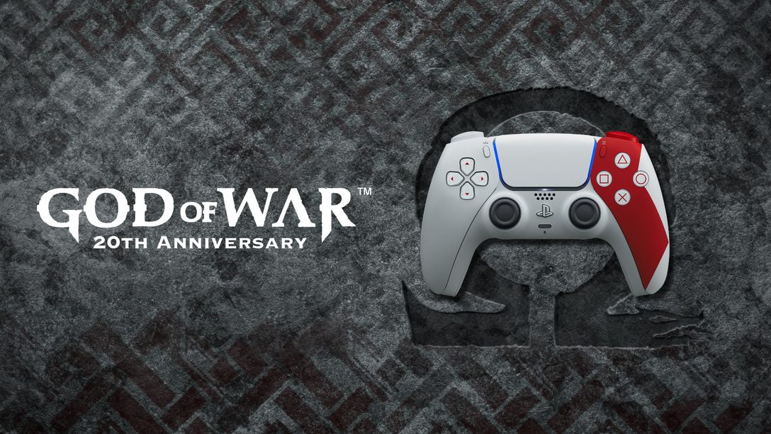 PS5 DualSense Wireless Controller God of War 20th Anniversary Limited Edition (Pre Order)