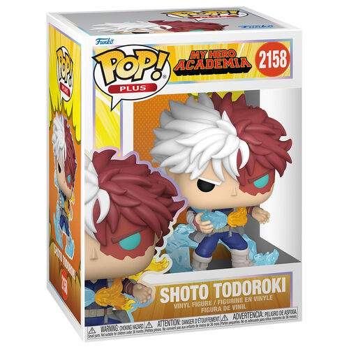 مجسم Funko Pop Plus! Animation من أنمي My Hero Academia لشخصية Todoroki