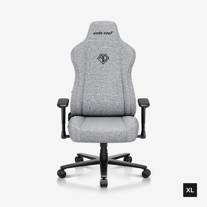 Andaseat NOVIS Series XL Linen Fabric Gaming Chair - Ash Gray