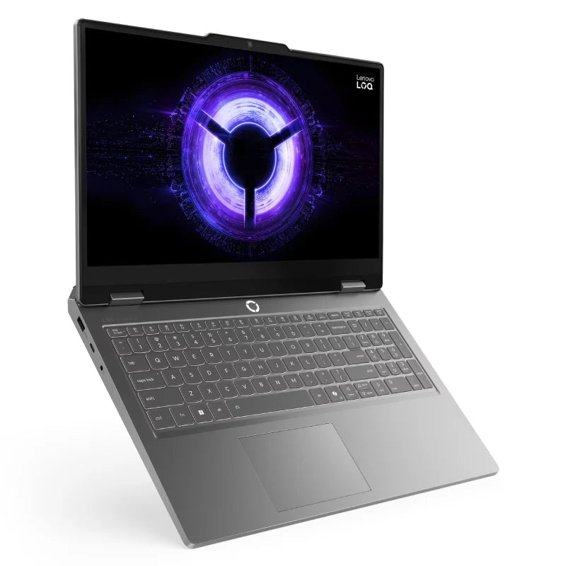 Lenovo LOQ 15IRX11 Intel Core i7-13650HX, 14C/15.6" FHD /16GB DDR5 Ram /512GB M.2 NVMe SSD/ NVIDIA GeForce RTX 5050 8GB GDDR7 440 AI TOPS VGA/ DOS/ White Backlit, Eng-Arb/Luna Grey/1YW