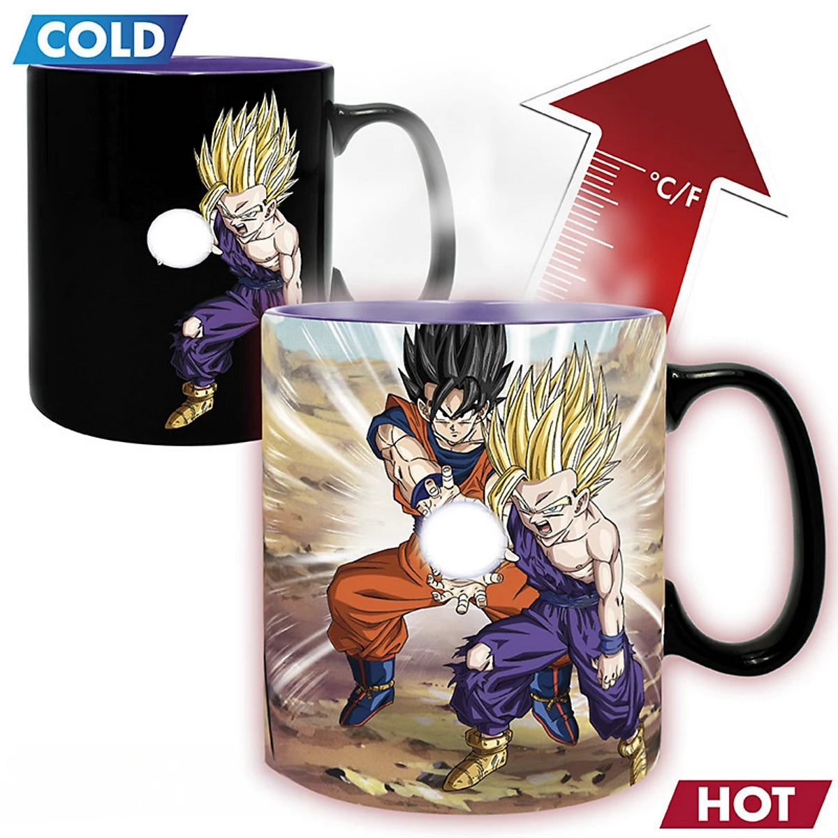 DRAGON BALL - Mug Heat Change - 460 ml - DBZ/Gohan Cell