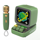 Divoom Ditoo-Mic Retro Pixel Art Portable Bluetooth Speaker With Microphone Karaoke Function