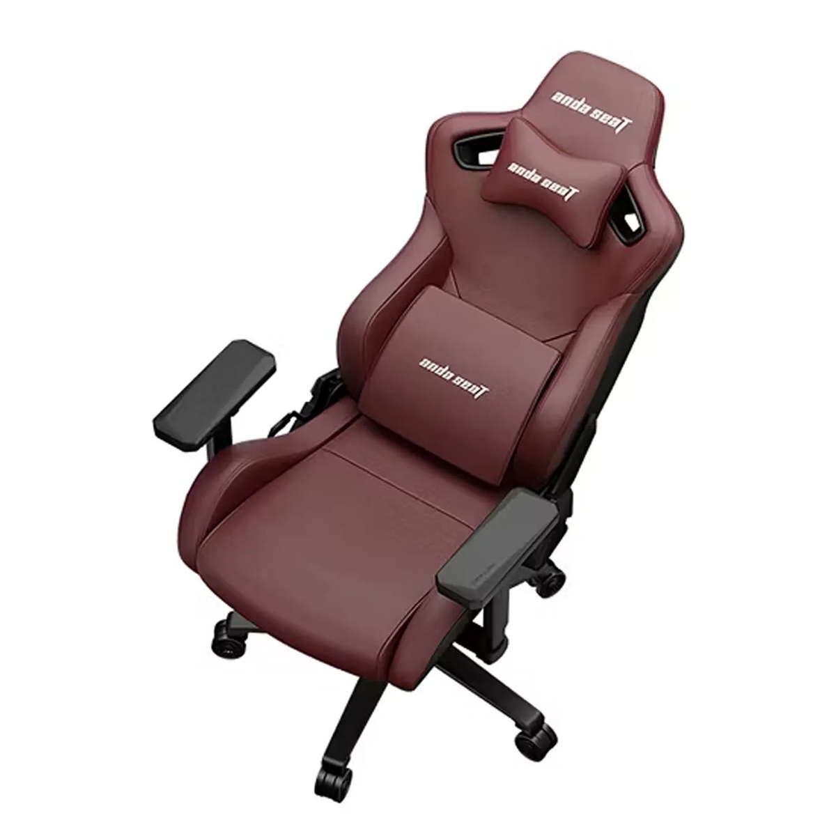 Anda Seat Kaiser Frontier XL Premium DuraXtra Leather 4D Adjustable Armrests - Maroon