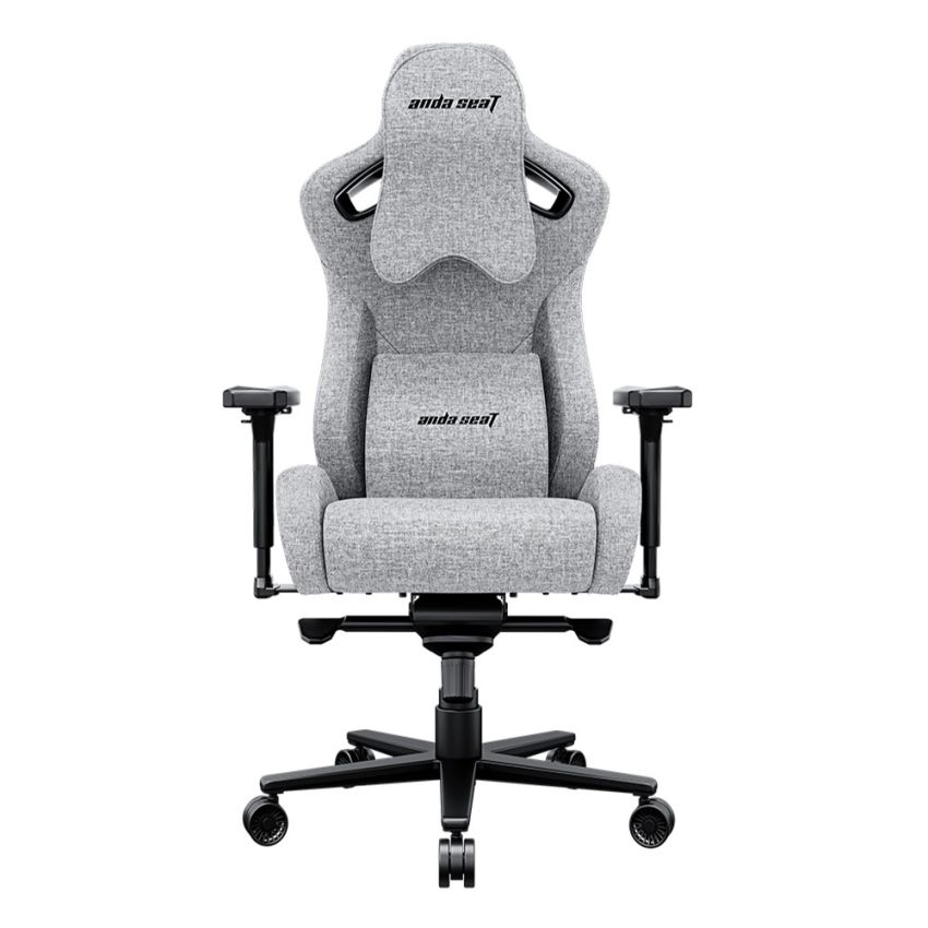 AndaSeat Kaiser 2 Pro Series XL Gaming Chair PVC Leather 4D Adjustable Armrests - Grey