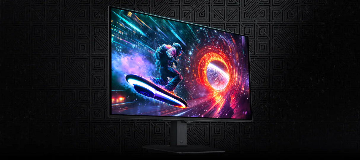 شاشة سامسونج أوديسي OLED G5 G50SF للألعاب، مقاس 27 بوصة، بدقة QHD (2560 × 1440)، ومعدل تحديث 180 هرتز، وزمن استجابة 0.03 مللي ثانية، ومتوافقة مع تقنيتي G-Sync وFreeSync 2.0، بتقنية IPS المسطحة - لون أسود LS27FG502EMXUE