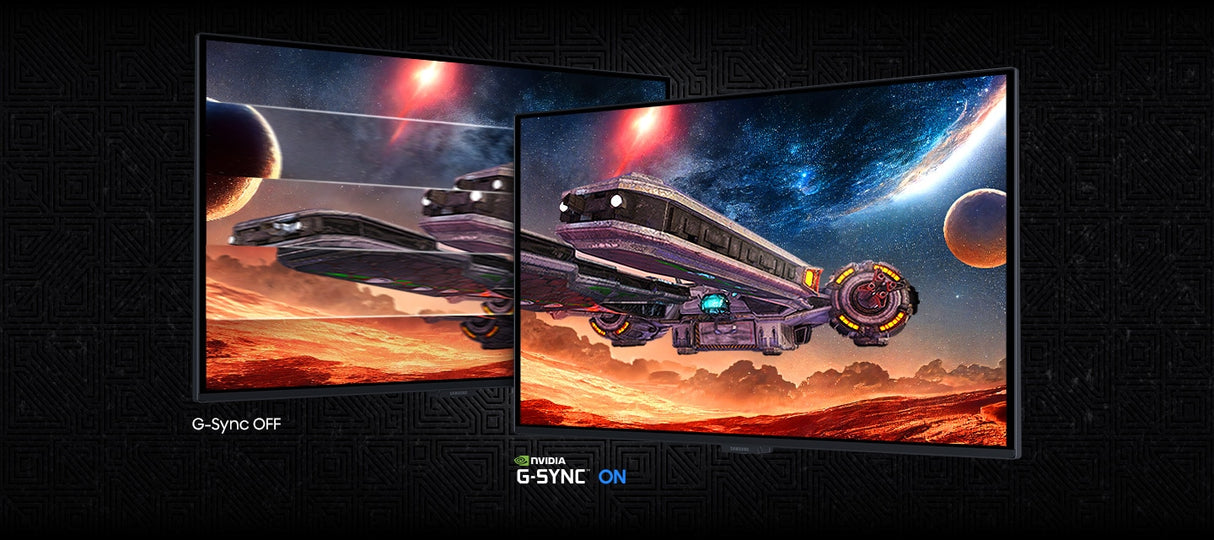 شاشة سامسونج أوديسي OLED G5 G50SF للألعاب، مقاس 27 بوصة، بدقة QHD (2560 × 1440)، ومعدل تحديث 180 هرتز، وزمن استجابة 0.03 مللي ثانية، ومتوافقة مع تقنيتي G-Sync وFreeSync 2.0، بتقنية IPS المسطحة - لون أسود LS27FG502EMXUE