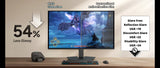 شاشة سامسونج أوديسي OLED G5 G50SF للألعاب، مقاس 27 بوصة، بدقة QHD (2560 × 1440)، ومعدل تحديث 180 هرتز، وزمن استجابة 0.03 مللي ثانية، ومتوافقة مع تقنيتي G-Sync وFreeSync 2.0، بتقنية IPS المسطحة - لون أسود LS27FG502EMXUE