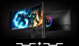 Samsung Odyssey G7 G75F 40" WUHD (5,120 x 2,160), 180Hz Refresh Rate, 1ms Response Time , HDMI 2.1 FreeSync Premium Pro Curved Gaming Monitor - Black LS40FG750EMXUE