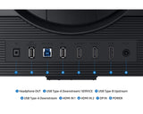 Samsung Odyssey G7 G70F 27" 4K (3840×2160), Dual Mode 360Hz or FHD 180Hz Refresh Rate, 1ms Response Time G-Sync with Pivot , HDMI 2.1, IPS Flat Gaming Monitor - Black