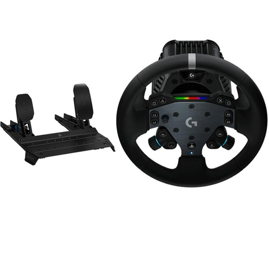 Logitech RS50 System Wheel with 13 Buttons Compatible with PS5/PS4 & PC With Logitech G RS Pedals – Black