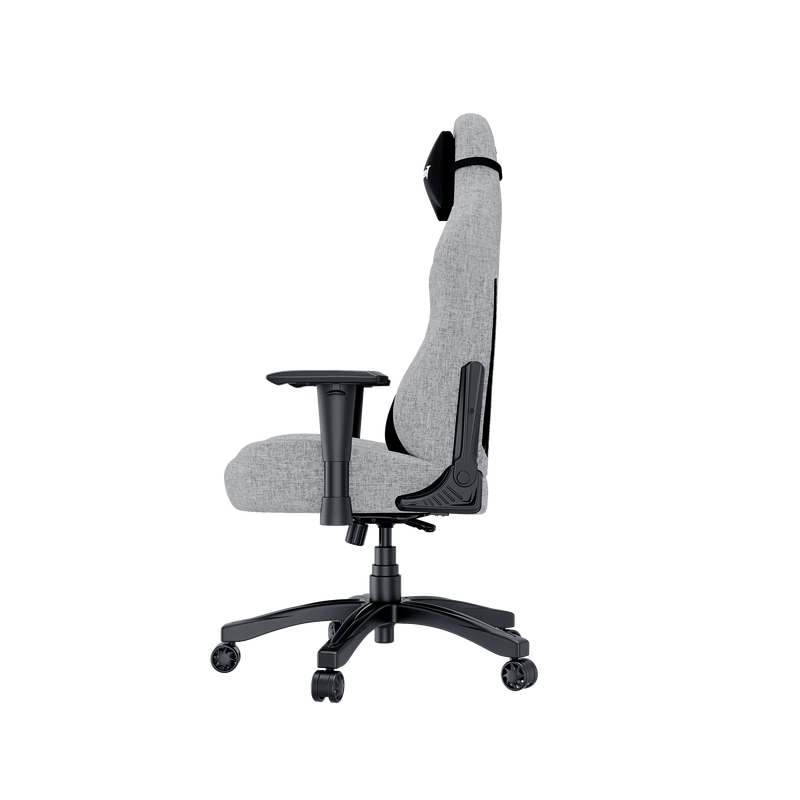 Andaseat Luna Series Fabric Gaming Chair with Footrest - Grey