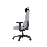Andaseat Luna Series Fabric Gaming Chair with Footrest - Grey