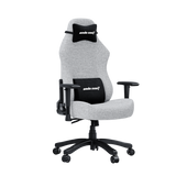 Andaseat Luna Series Fabric Gaming Chair with Footrest - Grey