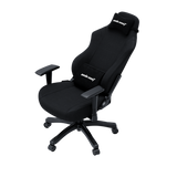 Andaseat Luna Series Gaming Chair with Footrest - Black FABRIC
