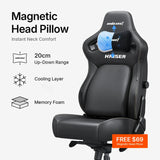 AndaSeat New Kaiser 4 with 6D Armrests Premium PVC Leather Large Size Gaming Chair – Elegant Black