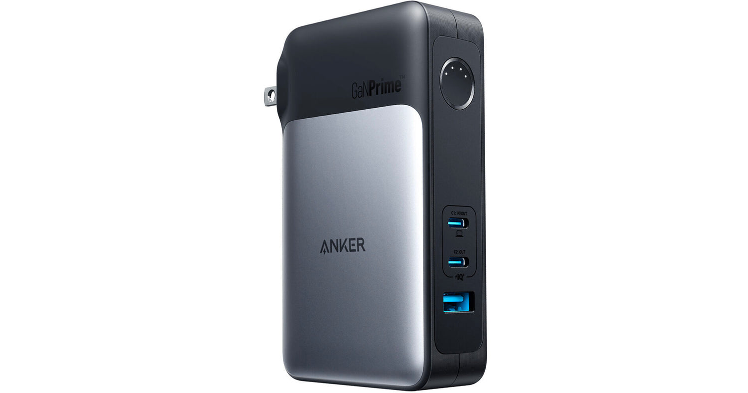 Anker 733 Power Bank 10000 GaNPrime 65W (2-in-1) - Black A1651211