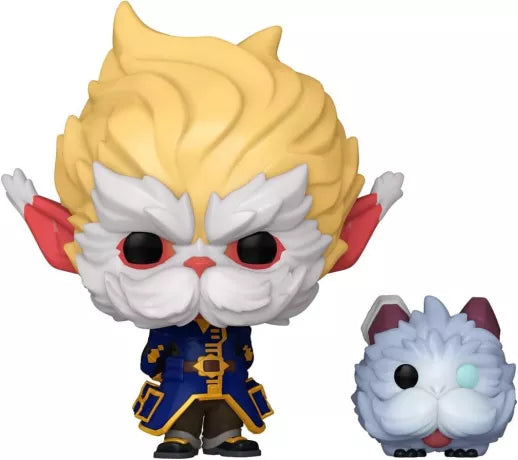 مجسم Funko Pop! TV من مسلسل Arcane الموسم الأول شخصية Heimerdinger مع Poro