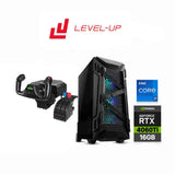 Flight Gaming PC i7-12700F, MSI VENTUS 3X 4060 TI, 32GB RAM With Logitech G Saitek PRO Flight Yoke System