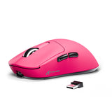 ATTACK SHARK X3 Wireless Gaming Mouse PAW3395 49g Superlight up to 26000 DPI - Berry Red