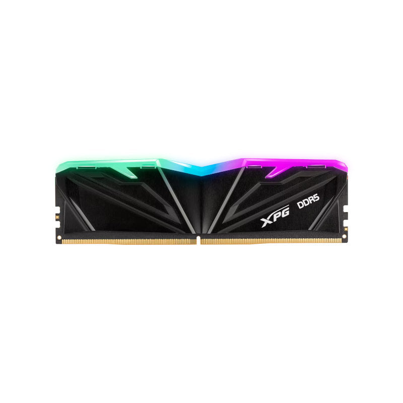 XPG RAM AMRAX RGB 16GB (1x16GB) DDR5 5600MHz CL46 RAM - Black