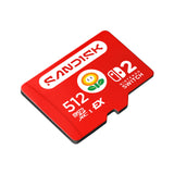 كارد ميموري سان ديسك مايكرو اس دي اكسبريس متوافق مع نينتندو سويتش 2 - سعة 512GB