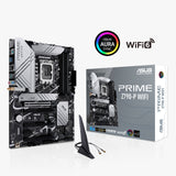 Asus Prime Z790-P Wi-Fi Intel Z790 4*DDR5 USB 3.2 GEN 2x2 m.2 PCle 4.0 , DP/HDMI 5X PROTECTION III FAN XPERT4 optlmem II , AIO PUMP FAN
