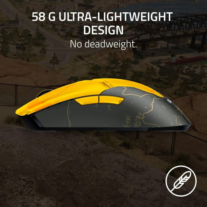 ماوس جيمنج لاسلكي رايزر فايبر V2 برو HyperSpeed - إصدار PUBG