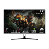 جيم اون شاشة ألعاب GOESP27240IPS بحجم 27 بوصة، فل اتش دي, بمعدل تحديث 240 هرتز، ووقت استجابة 0.5 مللي ثانية، منفذ HDMI 2.1، بانل IPS - اسود