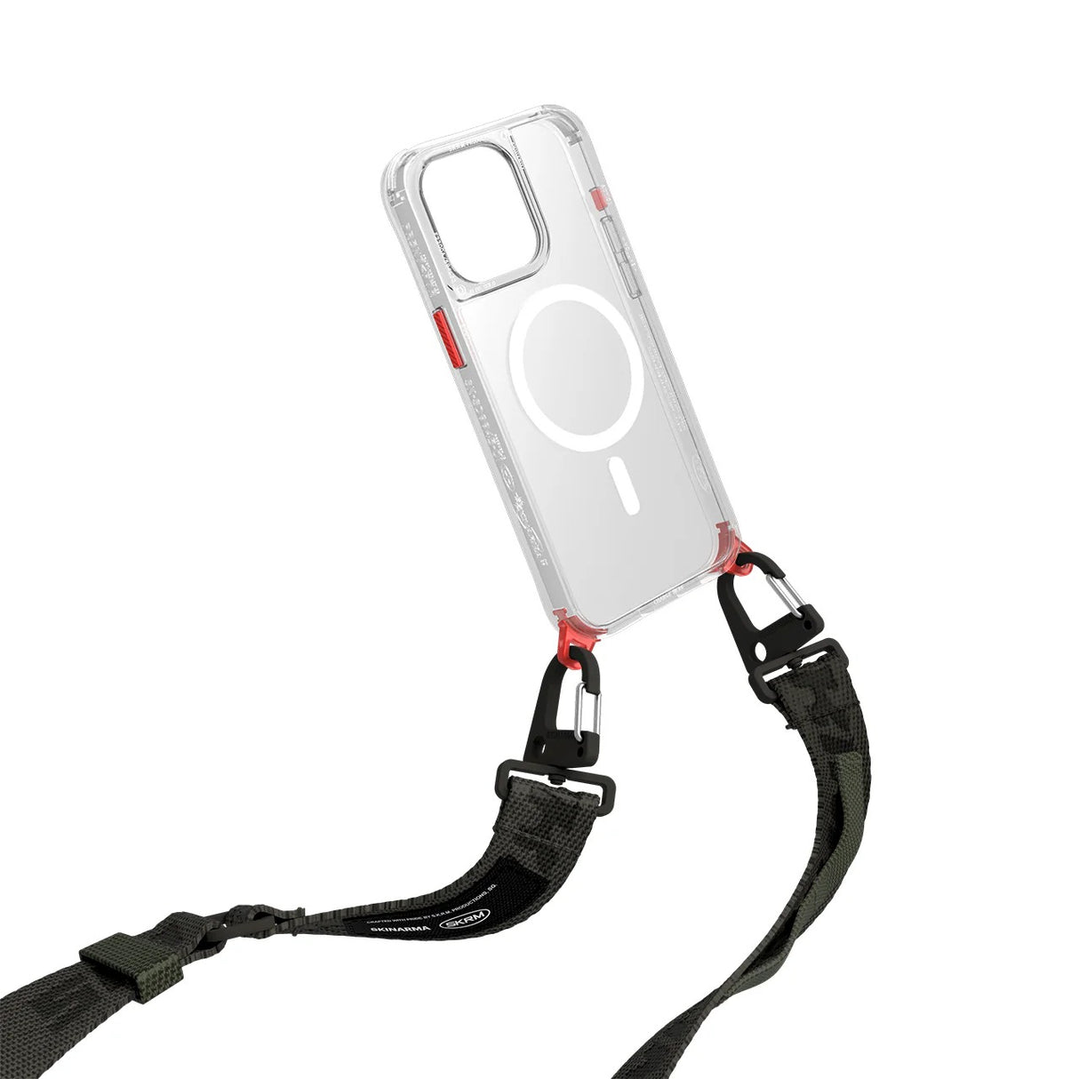 SKINARMA SCOUT XE LANYARD (2.54 CM WIDTH)-BLACK