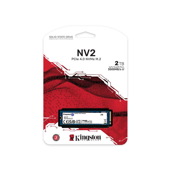 Kingstone NV2 PCle 4.0 NVMe M.2 SSD Drive 2TB