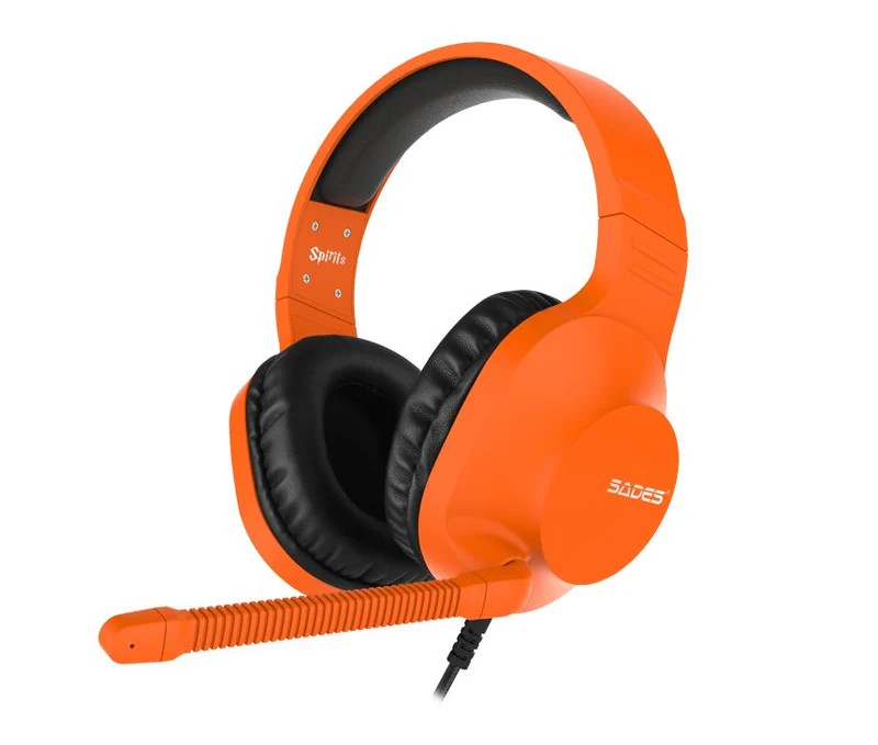 SADES Gaming Headset-Spirits (SA-721) -orange (Open Box)