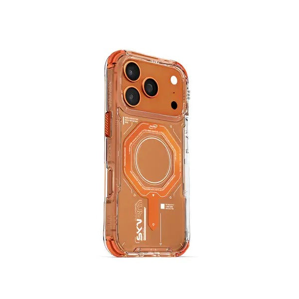 SkinArma Magma Mag-Charge Case for iPhone 17 Pro - Orange