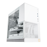 Geometric Future Model 4 King Arthur Compact 35L with enhanced flexibility ATX PC Case - White