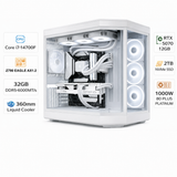 Custom Gaming PC Intel Core I7-14700F, RTX 5070 12GB, RAM 32GB DDR5, 2TB NVMe, Windows 11
