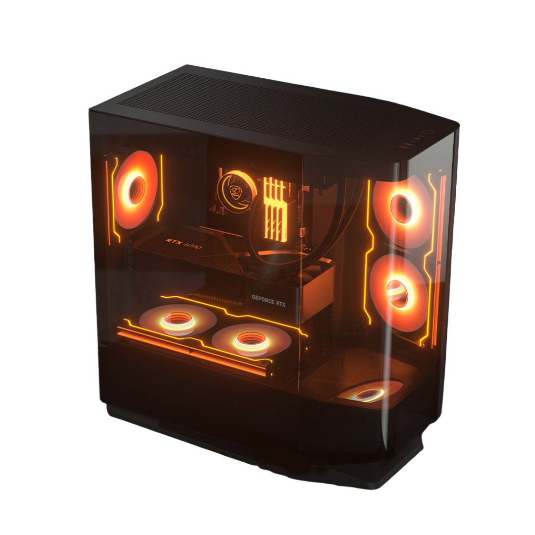 كومبيوتر العاب معالج رايزن 9 نوع 9950X3D, كرت شاشة RTX 5080, رام 64GB DDR5