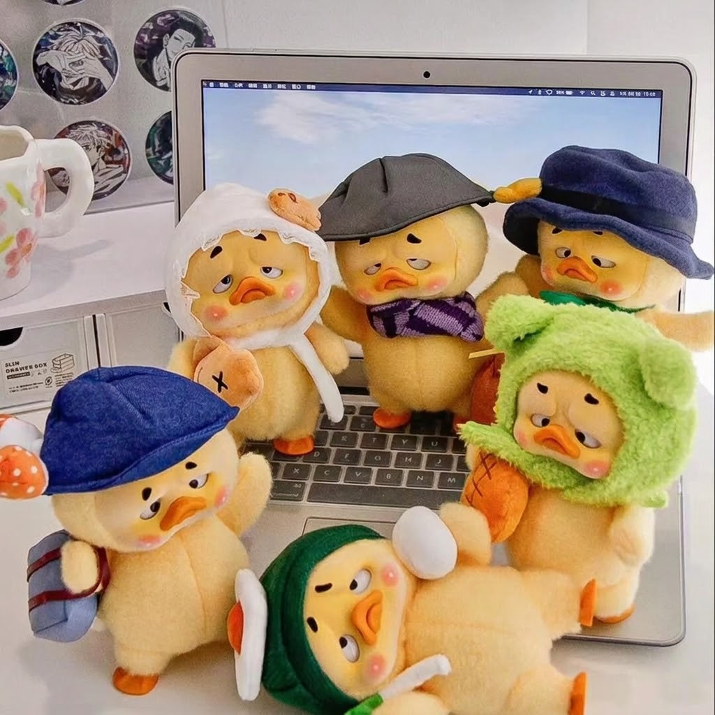 Upsetduck Work Upsets Me SJD Plush Toy 6.49 inch (Blind Box) selling per piece - UP-82243