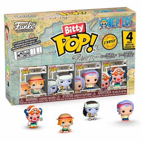 Bitty Pop! Animation: One Piece - Nami 4Pk
