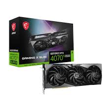 MSI 16GB RTX 4070Ti Super Gaming X Slim - Black