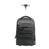 Promate Premium High Volume, Heavy Duty, Multi-purpose Trolley Bag for Laptops up to 15.6” with Multiple Storage Options
