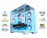 Custom Gaming Pc Intel i7-14700KF, RTX 5080 16GB, 32GB RAM DDR5, 2TB NVMe, Windows 11 Pro