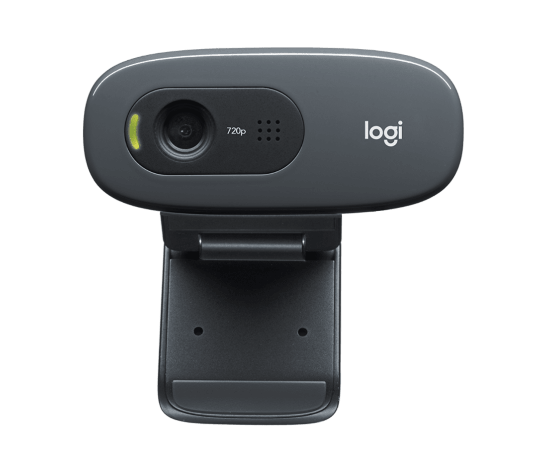 كاميرا ويب Logitech C270 HD لمكالمات الفيديو بدقة ٧٢٠ بكسل