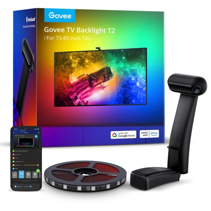 Govee Envisual TV Backlight T2 with Dual Cameras  (75~85 inch) - H605C212