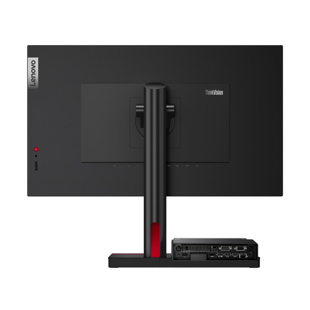 Lenovo ThinkCentre TIO Flex 27i - 27.0" Monitor, IPS panel,QHD 2560 x 1440, Input connectors- 3in1 (1x HDMI 1.4, 1x DP 1.2, 1 x VGA) + USB-A to USB-B/DP to DP  Cables included / 3YW