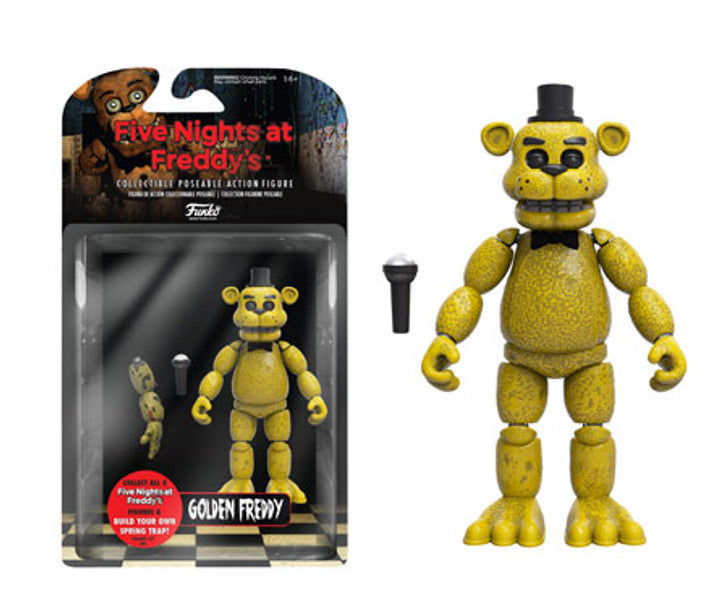 Action Figure: Five Nights at Freddy's - Golden Freddy