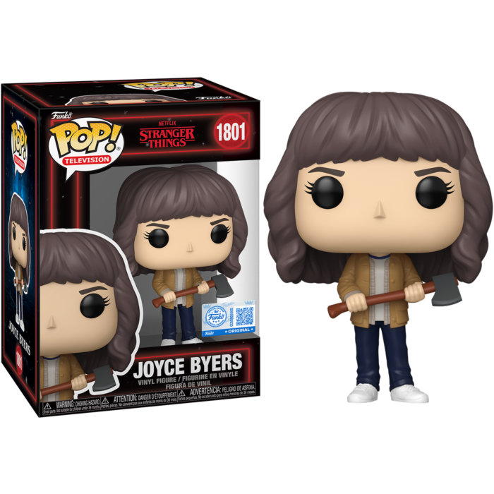 FUNKO POP: STRANGER THINGS- JOYCE BYERS W/ AXE (EXC)